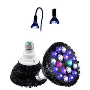 Disposition personnalisée 18W PAR38 LED <span class=keywords><strong>Lampe</strong></span> Spot Ampoule Couleurs Assorties Bleu Vert Rouge Blanc <span class=keywords><strong>UV</strong></span> Violet pour Thérapie <span class=keywords><strong>Aquarium</strong></span> E27/E26 - Product Image 1
