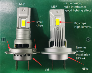 FSYLX M2P <span class=keywords><strong>Plus</strong></span> H7 phares LED 3570 H7 H18 phare Led pour Auto Canbus Luces Led Auto H7 H18 H4 H11 HB3 12V feux de voiture Led - Product Image 3