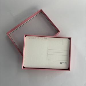 Carte postale en papier <span class=keywords><strong>aquarelle</strong></span> en coton personnalisée Daqian, papier cartonné blanc vierge, reliure parfaite, couverture rigide, en cadeau - Product Image 6