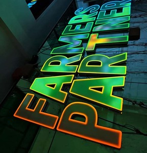 <span class=keywords><strong>Letras</strong></span> 3D RGB Multicolor del Fabricante Original, <span class=keywords><strong>Letras</strong></span> de Canal, Letreros Acrílicos para Exteriores, IP65 Impermeables, Letrero Decorativo Publicitario - Product Image 3