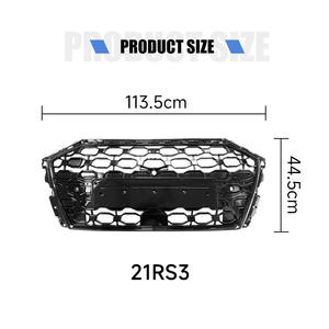 Grille de voiture à prix direct d'usine Yinhua avec badges pour grilles de voiture en plastique noir 21 + <span class=keywords><strong>A3</strong></span> norme européenne 21RS3 - Product Image 3