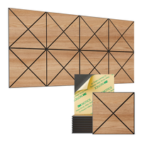 Paneles Acústicos Decorativos Modernos para Interiores con Alta Reducción de Ruido (0.9) para Oficina, Hogar, Cine, Hotel y Apartamento