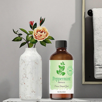 Huile essentielle de menthe poivrée à vente chaude, huile de menthe poivrée 100% pure et naturelle pour le massage musculaire, produits rafraîchissants, diffuseur d'arômes