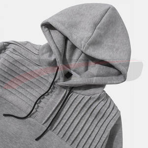 เสื้อฮู้ดผู้ชายสไตล์ลำลองสำหรับผู้ชายเสื้อผ้าแนวสตรีทผลิตจากปากีสถาน - Product Image 2