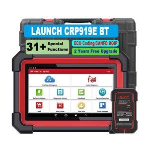 LAUNCH CRP919E BT Scanner OBD2 toutes fonctions, outils de diagnostic automobile pour le codage ECU, analyseur de moteur, lecteur de codes CANFD DIOP - Product Image 1