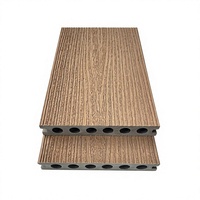 Massive WPC-Verbunddielen, rissbeständig, Holzmaserung, Holz-Kunststoff-Bretter für den Außenbereich, Hofbodenbelag