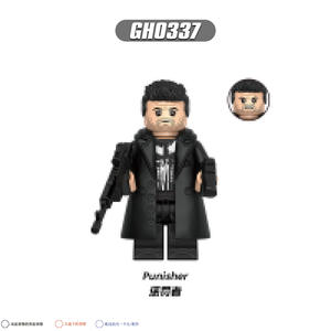 G0145 Série <span class=keywords><strong>Super</strong></span> Héros 8 Blocs de Construction Éducatifs en Plastique à Assembler Soi-même pour Enfants - Product Image 2