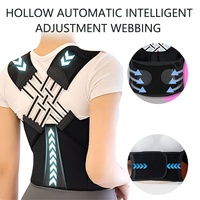 Ceinture de soutien dorsal pour hommes et femmes, correcteur de posture du dos, correcteur de posture invisible pour le bureau et l'usage quotidien
