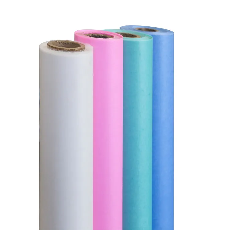 Sampel gratis LIBO gulungan Jumbo kain bukan tenun sertifikat jangkauan 900920 dengan warna apa pun