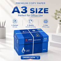 Papel de Copia Hanmei A3 80gsm Blanco, Papel de Copia Estándar de Calidad A3