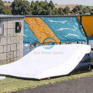 Rampe d'atterrissage gonflable pour <span class=keywords><strong>BMX</strong></span> et Dirt Bike - Équipement de pratique de cascades sécurisé pour l'entraînement au motocross - Product Image 5