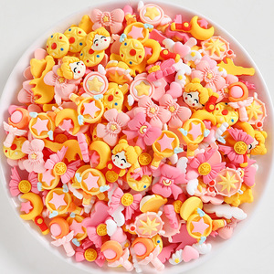 Bán buôn mix thực phẩm tráng miệng hình dạng động vật phẳng trở lại dễ thương Kawaii nhựa cabochons cho đồ trang sức quyến rũ phụ kiện - Product Image 5