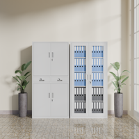 Armoire de classement de bureau en acier 4+ tiroirs avec serrure à clé, design moderne – Rangement durable, écologique et peu encombrant, couleur personnalisable à prix abordable