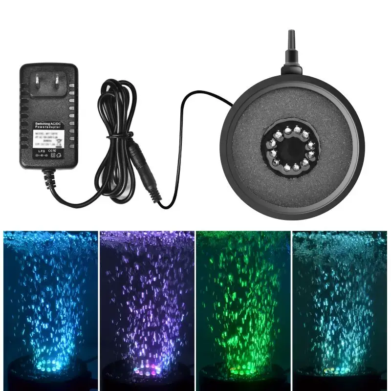 Lampe Submersible LED d'eau douce, imperméable conforme à la norme IP68, spectre complet WRGB, poissons vivants, plante aquatiques, récif
