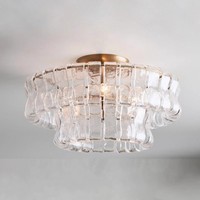 Lustre en verre rétro de luxe français, luminaire suspendu créatif pour villa, salon, chambre, salle à manger, décoration d'hôtel