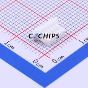 SHR-06V-S-B Housing (Wire-to-Board / Wire-to-Wire) P=1mm Connector 1x6P 1mm SH 1 - Product Image 1