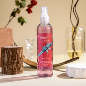 Spray corporel rafraîchissant en velours rose, parfum original, parfum en gros, brume corporelle parfumée pour les fêtes, parfums - Product Image 1
