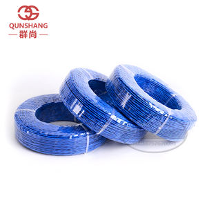 Kawat termokopel tipe K 2 * 24AWG, kawat pengukur suhu FEP biru, Ni cr-ni Si konduktor silikon kompensasi - Product Image 5