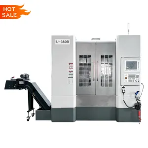 U-380B highly accurate vertical CNC 5 axis linkage ATC machine center metal 3d router lathe engraving working steel roteador kit