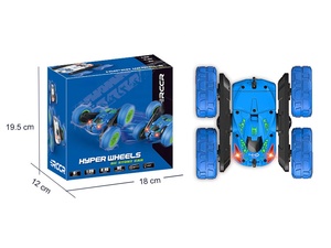 Coche de Acrobacias RC <span class=keywords><strong>Twister</strong></span> con Luz, Control Remoto de 2.4Ghz y 4 Canales, Coche de Acrobacias de Doble Cara con Tracción en las 4 Ruedas, Juguete Giratorio de 360 Grados para Niños - Product Image 6