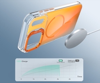 Coque magnétique antichoc pour iPhone 18 Pro avec support d'objectif et béquille, compatible iPhone 18, 17, 16 Pro Max
