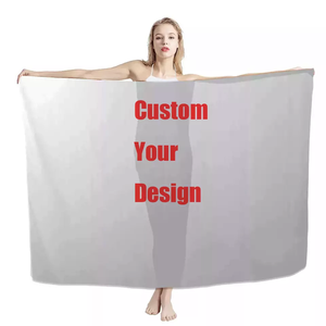 Venta al por mayor último diseño Sarong bufanda estampado <span class=keywords><strong>leopardo</strong></span> Plaid playa vestido para mujeres isla maorí tatuaje estilo hecho poliéster - Product Image 6