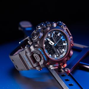 Reloj Deportivo Analógico Digital Resistente al Agua SMAEL 8053, Reloj Digital para Hombre, Deportivo, Resistente al Agua, con LED - Product Image 6