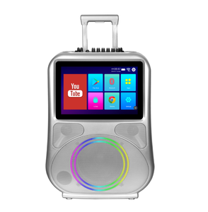 Cao Cấp 60W Xe Đẩy Loa Với Màn Hình Cảm Ứng Cho Các Hoạt Động Bên 8 Inch Xách Tay Karaoke Loa Tùy Chỉnh Karaoke Bên Loa - Product Image 2