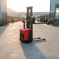 Gerbeur électrique compact HaoRun CDD20 avec mât à deux étages et batterie au plomb-acide pour les travaux en allées étroites
