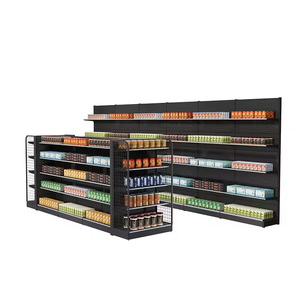 Estantería Metálica Ligera de Doble Cara para Supermercados Sanyang con Tapas Dobles en Ambos Extremos, Ideal para Centros Comerciales - Product Image 3