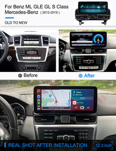 12,3 Qualcomm 6 + 128G Android 11 coche reproductor de vídeo para Mercrdes Benz GLE <span class=keywords><strong>GLS</strong></span> 2016-2020 Auto Radio estéreo GPS coche juego de pantalla táctil - Product Image 4