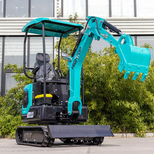 Mini-excavatrice HIGHTOP Euro 5 approuvée HT12 avec attache rapide et marteau brise-roche/tarière en option - Product Image 1