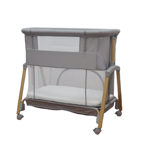Moisés para bebé 3 en 1, cama de noche y Corralito, diseño con colchón incluido, cama de bebé de viaje plegable fácil, altura ajustable - Product Image 4