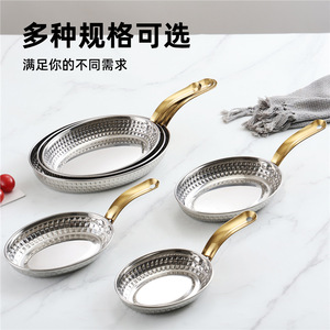 Stainless Steel Oval Serving Tray With Handle For Grilling Steak And Seafood Platter - Product Image 3
