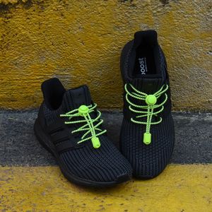 Reflective <b>Elastic</b> Shoelaces Outdoor Sports No Tie Shoe <b>Laces</b> Lazy <b>Elastic</b> Lock Rope Shoelaces for Running Shoes - Product Image 3