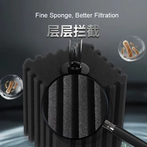 Nouveau Grand <span class=keywords><strong>Filtre</strong></span> Bio en Éponge pour Aquarium, Bassin à Poissons et Crevettes, Pompe à <span class=keywords><strong>Air</strong></span>, Filtration Biochimique, <span class=keywords><strong>Mousse</strong></span> Silencieuse, Accessoires d'Aquarium - Product Image 4