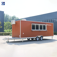 Remorque alimentaire personnalisée avec équipement de cuisine complet, camion de restauration, camion de tacos, hot-dogs, sandwichs, café, boissons, boutique de conteneurs