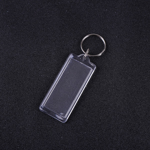 Hình Dạng Tùy Chỉnh Nhựa Ảnh Keychain Acrylic Vòng Chìa Khóa Vuông Nhựa Trống Trong Suốt Khung Ảnh <span class=keywords><strong>Mini</strong></span> DIY Keytag - Product Image 6