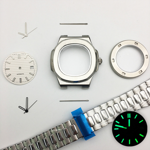 PP Modification Kit <b>Watches</b> Accessories Sapphire Glass Stainless Steel <b>Watch</b> <b>Case</b> 39mm Fit NH35 Movement - Product Image 5