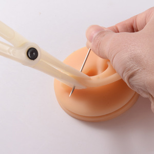Aiguille de perçage jetable professionnelle en acier inoxydable pour usage transfrontalier, forme géométrique, pour piercing nez, oreille, nombril - Product Image 3