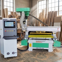 Machine de gravure CNC automatique 1325 pour le travail du bois avec table à vide, système de contrôle DSP et moteur industriel