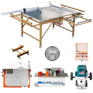 Sierra de mesa deslizante MDF eléctrica de alta categoría industrial mini para la venta - Product Image 1