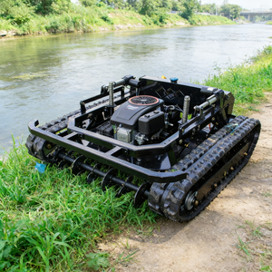 Cortadora de Césped de Alta Resistencia con Motor Diésel Potente, Tracción por Orugas, Alta Productividad y Eficiencia para Grandes Áreas Agrícolas, Tipo Tractor - Product Image 3
