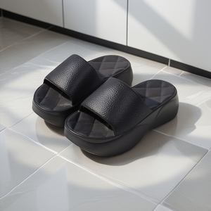 รองเท้าแตะผู้หญิงแบบเปิดนิ้วเท้า ดีไซน์ใหม่ สำหรับใส่ในบ้าน/นอกบ้าน ฤดูร้อน พื้นหนา กันลื่น - Product Image 6