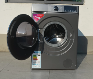 Стиральная машина с фронтальной загрузкой, 15 кг, полностью автоматическая, бытовая, с функцией отжима, для дома - Product Image 1