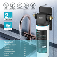 Système de filtration et de purification d'eau à charbon actif composite certifié NSF pour applications domestiques