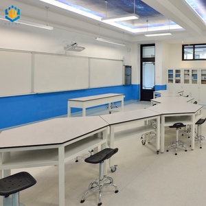 laboratorio de ciencias de la <span class=keywords><strong>mesa</strong></span> de trabajo de laboratorio de química banco de trabajo <span class=keywords><strong>hexagonal</strong></span> de la <span class=keywords><strong>Mesa</strong></span> - Product Image 6
