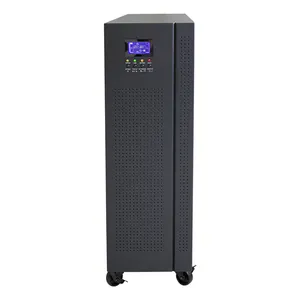 Online Ups 10kva/8kw Driefasige In En Uit Pure Sinus 380V-Ups Hoge Frequentie Industriële Toepassing 10kva Online Ups