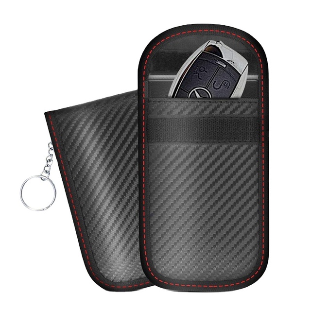 Car Key Holder Anti Scanning Rfid signal Blocker Wallet Case Credit Car Privacy Protection