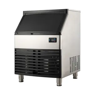 Feiyu Ice Maker máquina de hielo comercial refrigerada por aire 120kg/24 horas máquina de hielo en cubos 26,8"